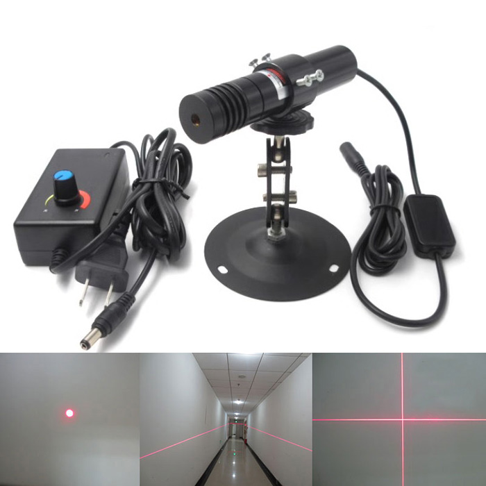 637nm 1200mW Red Laser Diode Module Ultra Bright Focus Adjustable Dot/Line/Crosshair Φ22*110mm - Click Image to Close